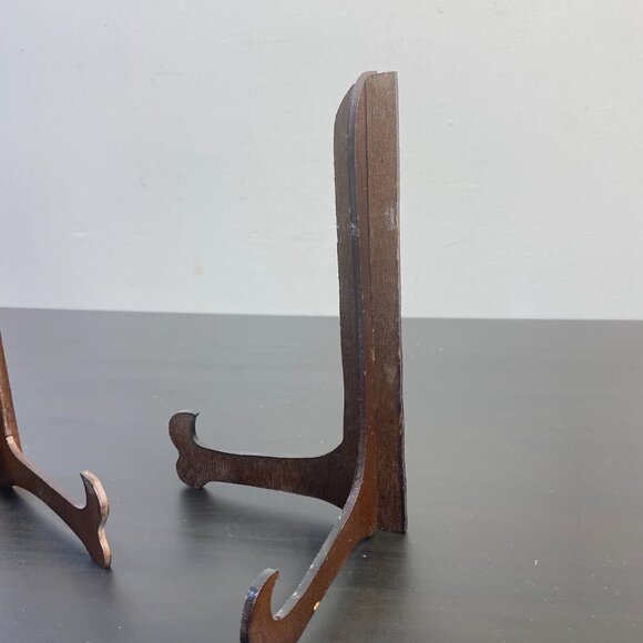 Wooden Stand Display, ONE Easel, Table Top Easel, Decorative Picture Stand, Brow - Picture 7 of 10